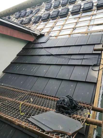 上海青浦区别墅施工现场